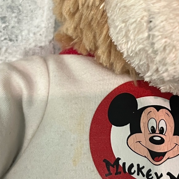Disney Parks Walt Disney World Duffy Teddy Bear Mickey Mouse‎ Club Shirt Plush - Picture 3 of 12